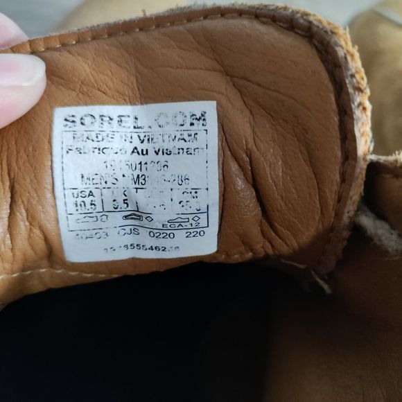 Sorel Madson Chukka Waterproof Lace Up Boots - Tobacco Men's Size 10.5 - Picture 11 of 12